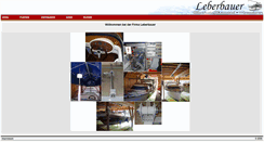 Desktop Screenshot of leberbauer.at